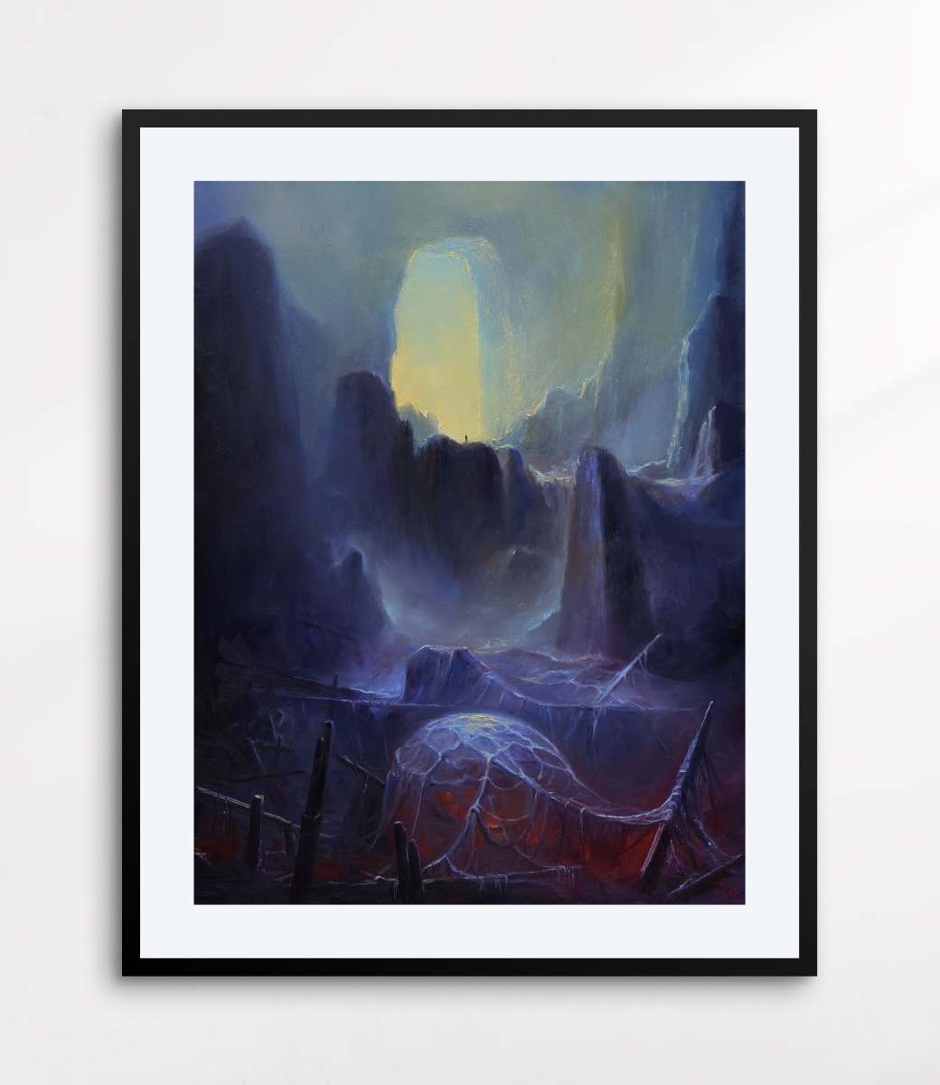 Doors of Sheol - Fine Art Print | Mariusz Lewandowski Official Gallery