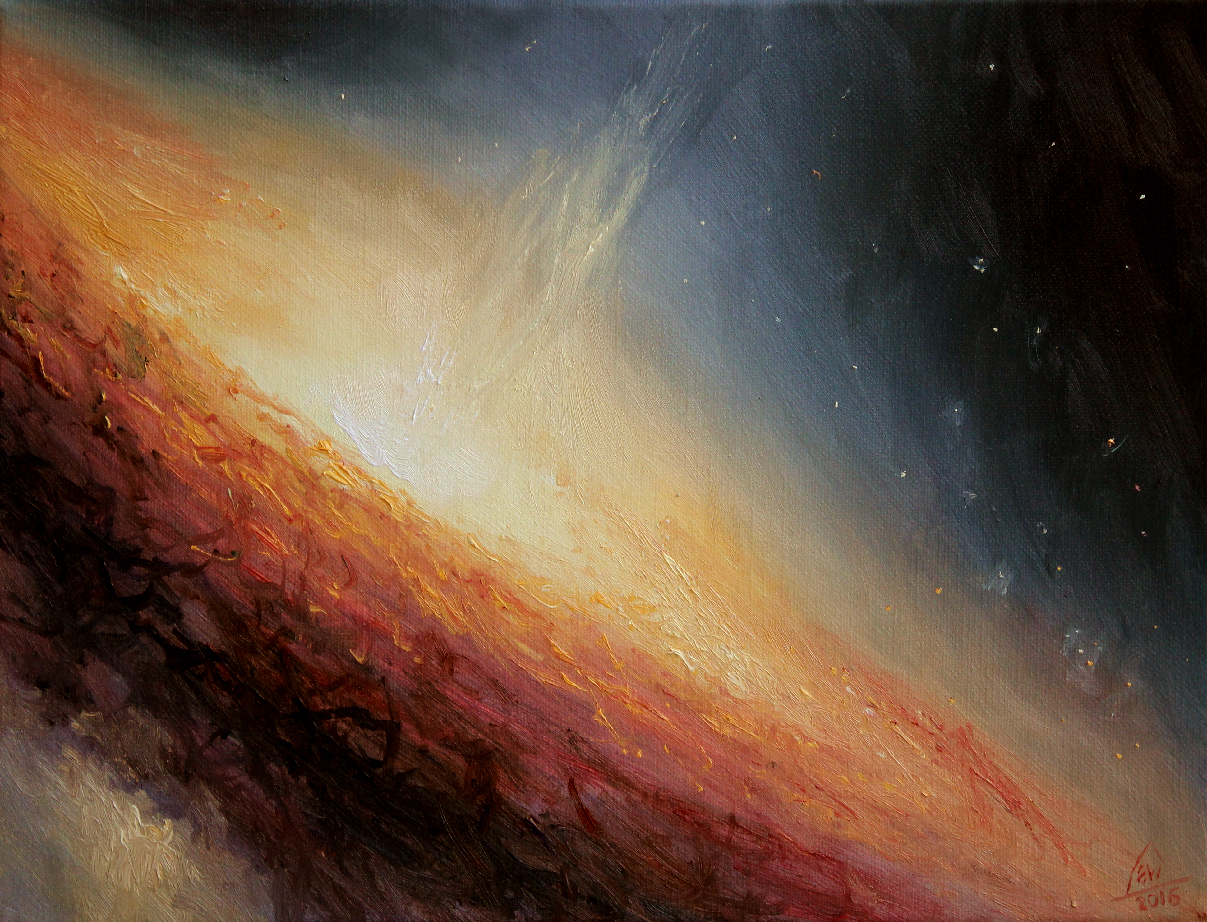 Birth of light